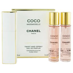 Chanel Coco Mademoiselle Eau de Parfum за жени Впръскване със завъртане 3x20 ml