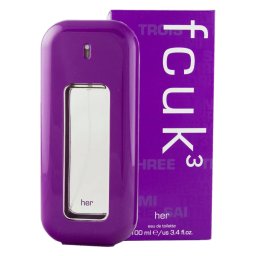FCUK FCUK 3 for Her Eau de Toilette за жени 100 ml