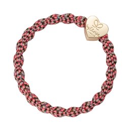 By Eloise London Metallic Gold Heart цвят Berries