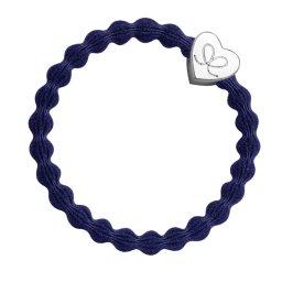 By Eloise London Silver Heart цвят Navy Blue