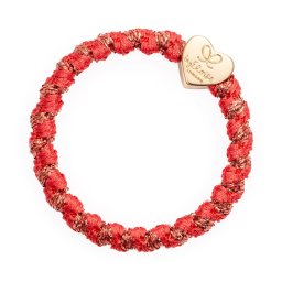 By Eloise London Gold Heart Woven цвят Savannah Red