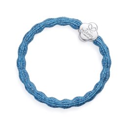 By Eloise London Metallic Silver Quatrefoil цвят Sky Blue
