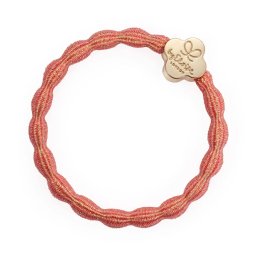 By Eloise London Metallic Gold Quatrefoil цвят Coral Pink