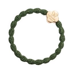 By Eloise London Metallic Gold Quatrefoil цвят Chive Green