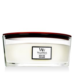 WoodWick Pressed Blooms & Patchouli Ароматна свещ 453,6 g тип White Teak