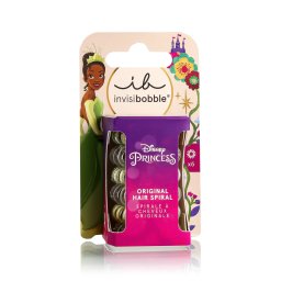Invisibobble Disney Princess Tiana Ластик за коса за деца Комплект