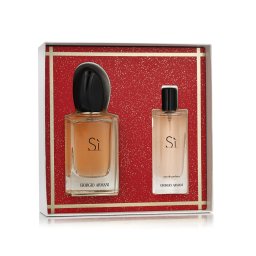Giorgio Armani Sì комплект за жени Eau de Parfum 50 ml + Eau de Parfum 15 ml
