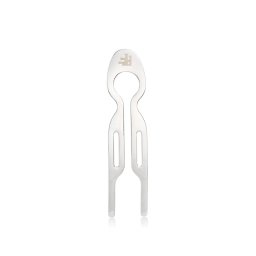 Fiona Franchimon Nº1 Hairpin Steel Щипка за коса за жени 1 бр Нюанс White Gold Finish