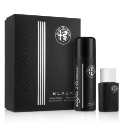Alfa Romeo Black Подаръчен комплект EDT 15 ml + спрей за тяло 150 ml