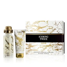 Iceberg Twice Gold Подаръчен комплект EDT 125 ml + душ гел 100 ml