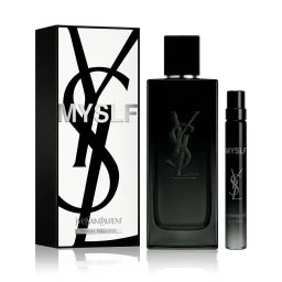 Yves Saint Laurent MYSLF комплект за мъже Презареждаема парфюмна вода 100 ml + EDP MINI презареждаем