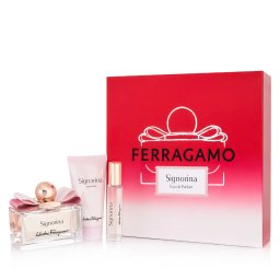 Ferragamo Signorina Подаръчен комплект EDP 100 ml + лосион за тяло 50 ml + EDP 10 ml