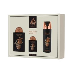 Lattafa Pride Brioche Vanille комплект Парфюмна вода 100 ml + Парфюмна вода 20 ml + Дезодорант 200