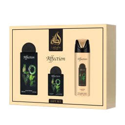 Lattafa Pride Affection комплект Парфюмна вода 100 ml + Парфюмна вода 20 ml + Дезодорант 200 ml