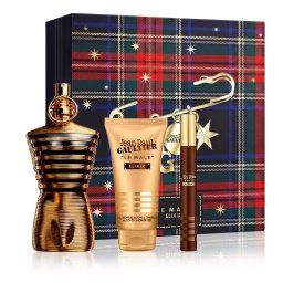 Jean Paul Gaultier Le Male Elixir комплект за мъже Парфюм 125 ml + Парфюм миниатюра 10 ml + Душ гел