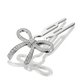 Fiona Franchimon Nº1 Hairpin Steel Crystals By Swarovski Щипка за коса за жени 1 бр Нюанс White Gold