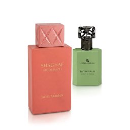 Swiss Arabian Shaghaf Nectar Blush комплект Парфюмен екстракт Patchouli 01 50 ml + Парфюмна вода Sh