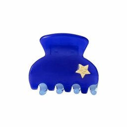 By Eloise Small Hair Claw Gold Star Blue Breeze цвят Blue Breeze