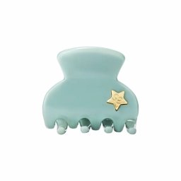 By Eloise Small Hair Claw Gold Star Blue Breeze цвят Sage