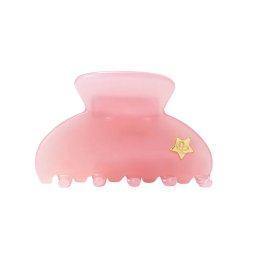 By Eloise Medium Hair Claw Gold Star Blush