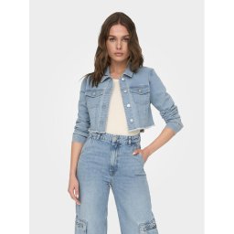ONLY Дънково яке Wonder 15256098 Син Regular Fit