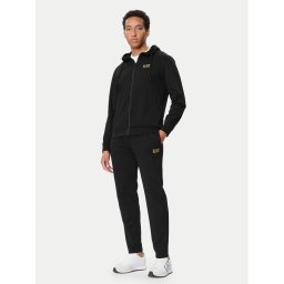 EA7 Emporio Armani Анцуг 8NPV62 PJVRZ 0208 Черен Regular Fit
