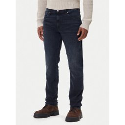 Lee Дънки West 112373386 Черен Straight Fit