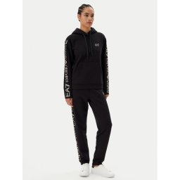 EA7 Emporio Armani Анцуг 7W000116 AF10443 MC004 Черен Regular Fit