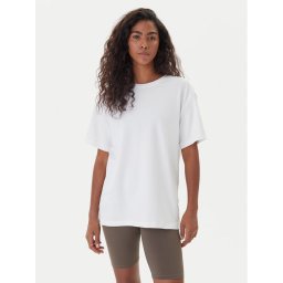 Girlfriend Collective Тишърт Reset 3039 Бял Relaxed Fit
