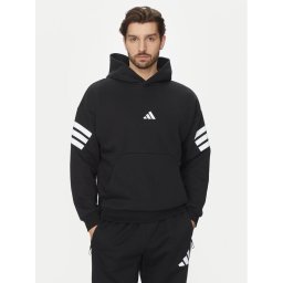 adidas Суитшърт Future Icons 3-Stripes JD4838 Черен Regular Fit