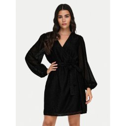 JDY Коктейлна рокля Roxy 15335628 Черен Regular Fit