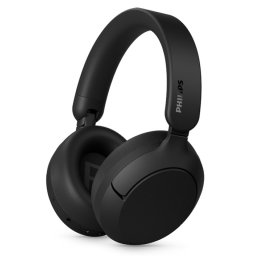 PHILIPS Безжични On-Ear слушалки с микрофон 80 часа време на възпроизвеждане Hi-Res Audio черни