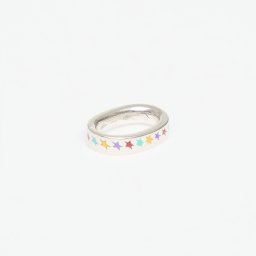 TwoJeys Enameled Multicolor Icon Link M Silver Universal