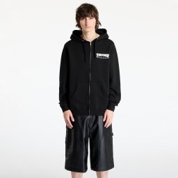 Суитшърт Thrasher Magazine Logo Zip Hood Black M