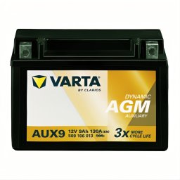 Акумулатор VARTA AUX9 DYNAMIC AUX 9Ah/130A L+