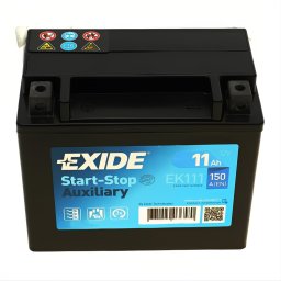 Акумулатор EXIDE AUXILIARY AGM 11Ah/150A L+