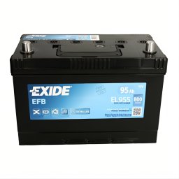 Акумулатор EXIDE EFB 95Ah/800A L+
