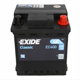 Акумулатор EXIDE CLASSIC 40Ah/320A R+