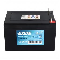 Акумулатор EXIDE AUXILIARY AGM 14Ah/80A L+