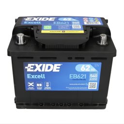 Акумулатор EXIDE EXCELL 62Ah/540A L+