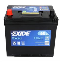 Акумулатор EXIDE EXCELL 60Ah/480A L+