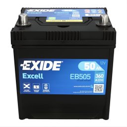 Акумулатор EXIDE EXCELL 50Ah/360A L+