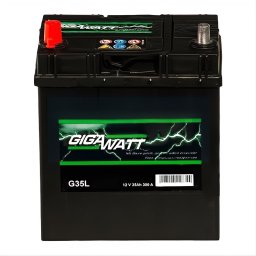 Акумулатор GIGAWATT 35Ah/300A L+ JIS