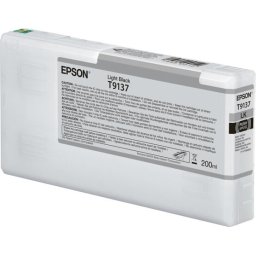 EPSON T9137 Light Black Ink Cartridge 200ml