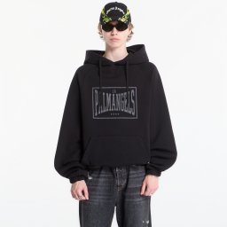 Суитшърт Palm Angels Vintage Box Logo Loose Hoodie Black/ Grey L
