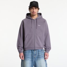 Суитшърт Dime Classic Small Logo Zip Hoodie UNISEX Charcoal Grape M