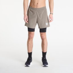 Къси панталони SAYSKY Pace 2 in 1 Shorts 5'' Taupe XL