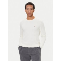 Tommy Hilfiger Пуловер Essential MW0MW36347 Екрю Regular Fit