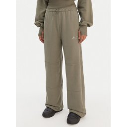adidas Долнище анцуг JM1099 Зелен Regular Fit