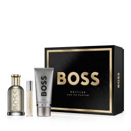 HUGO BOSS Boss Bottled Подаръчен комплект EDP 100 ml + EDP 10 ml + душ гел 100 ml опция Black with Gold Cover
